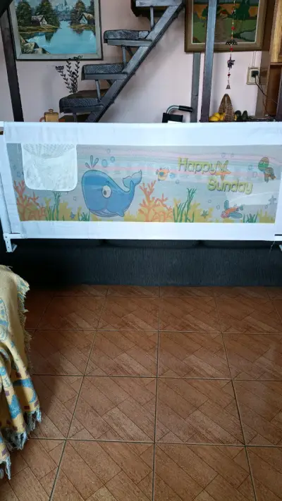 Cuna Corral Infanti con Vibración y Diseño Marino - miniatura 4