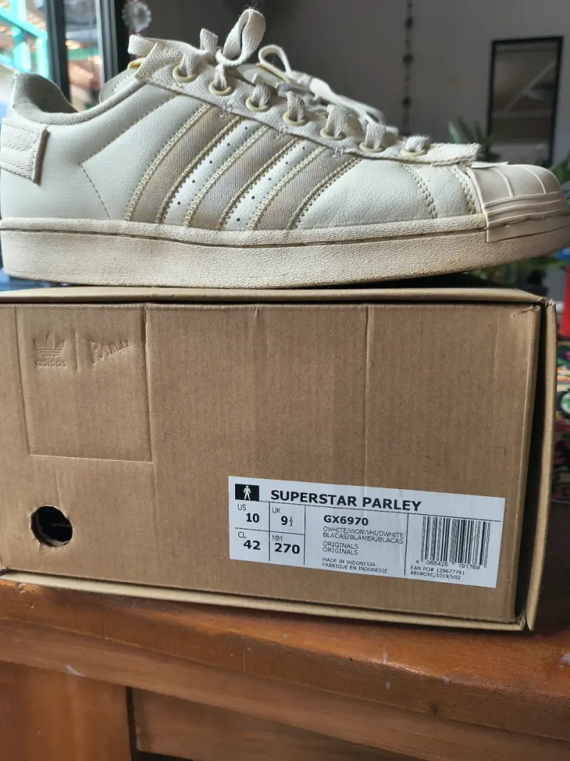 Zapatillas Adidas Superstar Parley blancas - 6