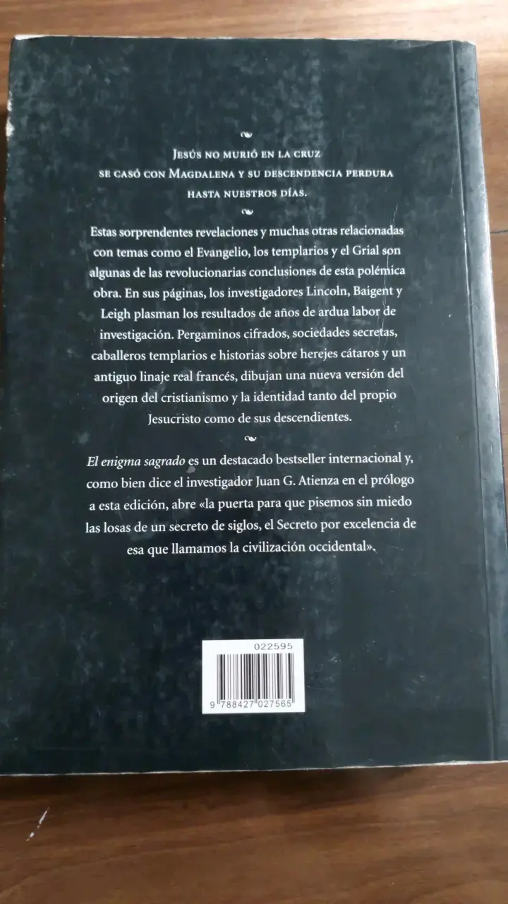 Libro El Enigma Sagrado 11ª Edición - 2