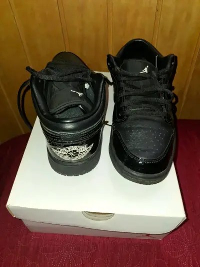 Zapatillas deportivas negras Air Jordan - miniatura 4