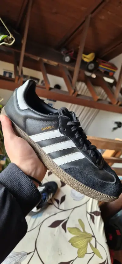 Zapatillas Adidas Samba negras clásicas - miniatura 1