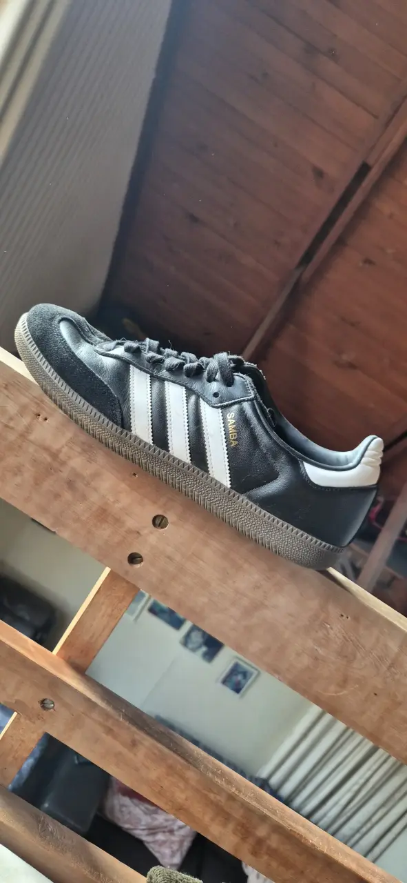 Zapatillas Adidas Samba negras clásicas - 2