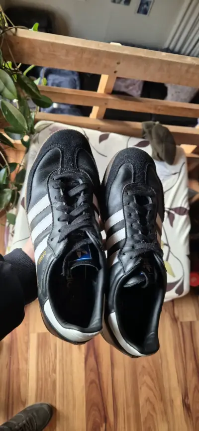 Zapatillas Adidas Samba negras clásicas - miniatura 3