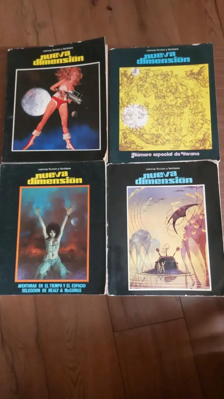 Colección de revistas Nueva Dimensión ciencia ficción - 1