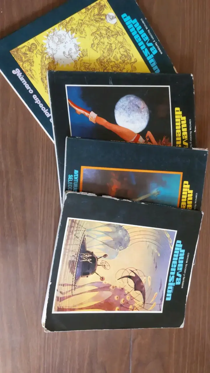 Colección de revistas Nueva Dimensión ciencia ficción - 4
