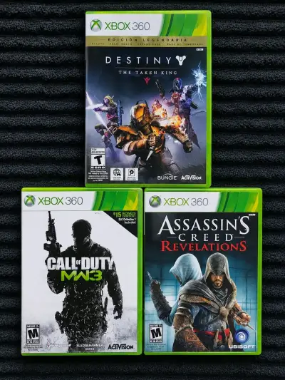 Lote de 3 juegos Xbox 360: Destiny, Call of Duty y Assassin's Creed - miniatura 1