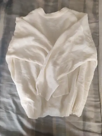 Cárdigan Blanco Talla 2XL - miniatura 2