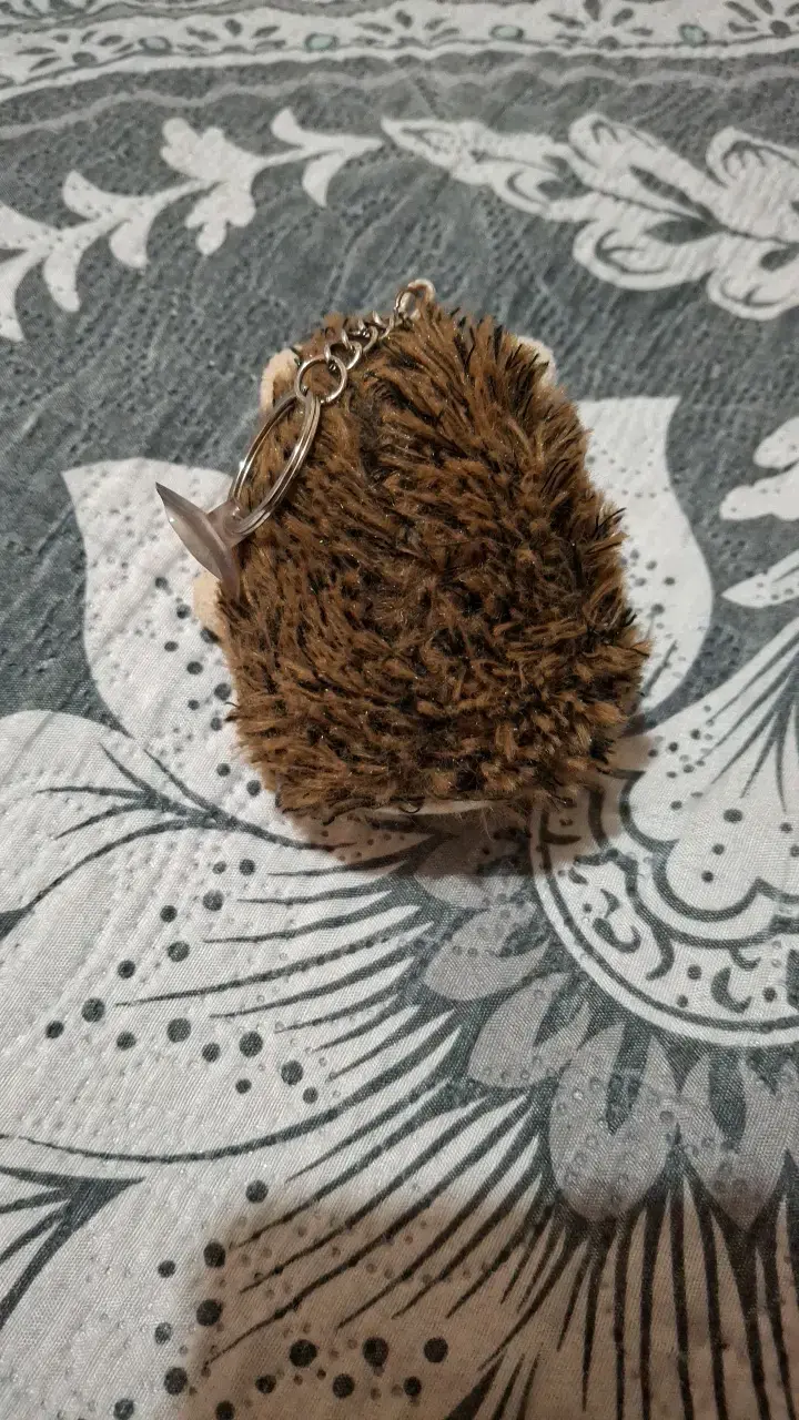 Llavero de peluche erizo suave - 3