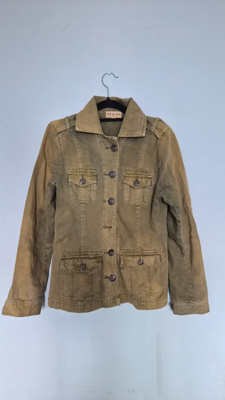 Chaqueta utilitaria verde olivo Beulah - 1