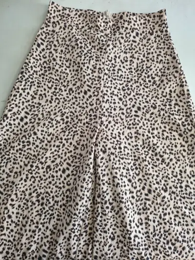 Pantalones anchos estampado animal print - miniatura 2