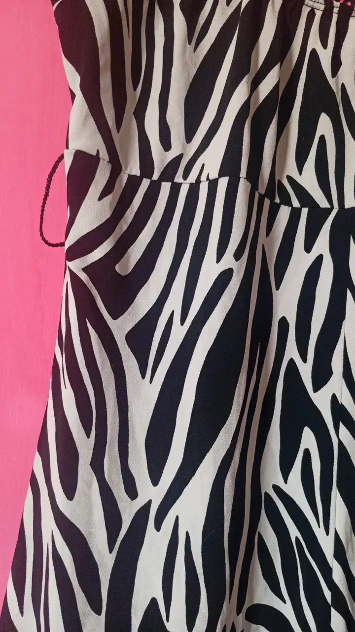 blusa estampado cebra para mujer - 3