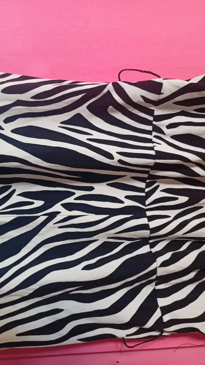 blusa estampado cebra para mujer - 4