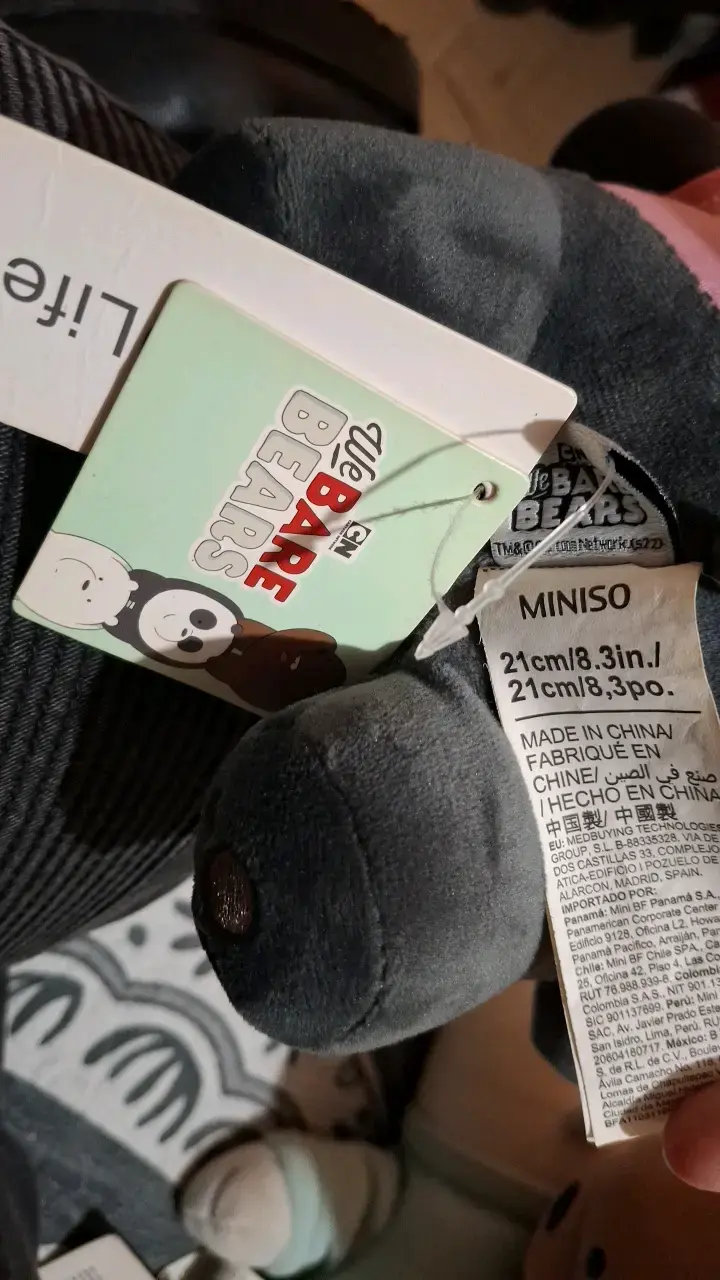 Peluche Panda Miniso We Bare Bears - 3