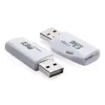 Adaptador USB 2.0 para MicroSD con tapa verde - miniatura 2