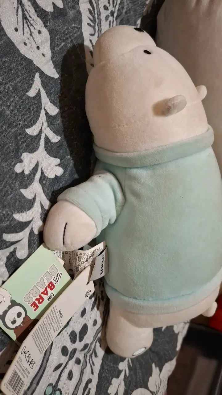 Peluche Polar de We Bare Bears Miniso 30cm - 4