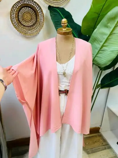 Kimono de mujer con estampado bohemio - miniatura 2