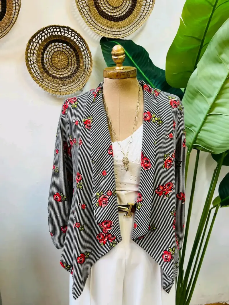 Kimono de mujer con estampado bohemio - 4