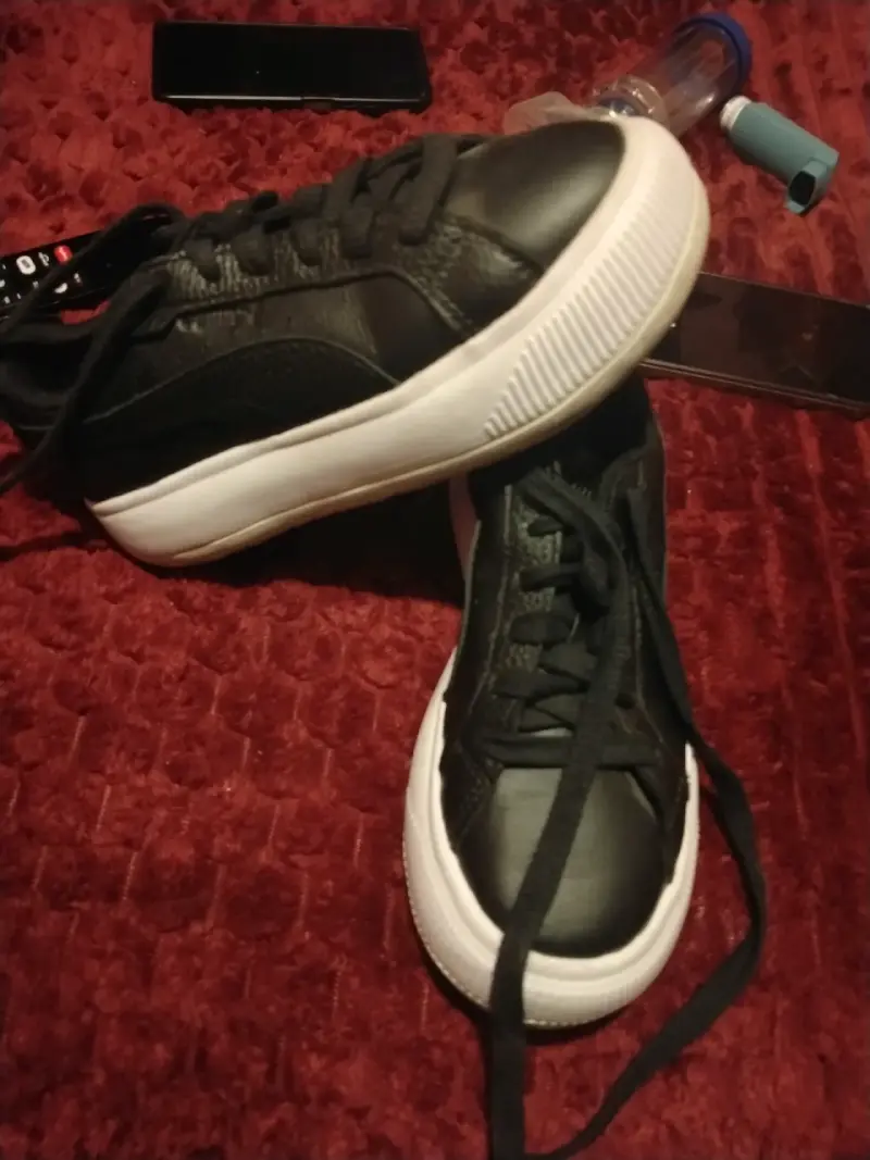 Zapatillas negras Puma para mujer talla 36 - 2