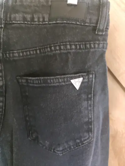 Jeans negros con tachas para mujer talla 36 - miniatura 5