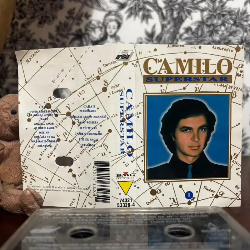 Cassette Camilo Sesto Superstar Vol. 2 1998 Chile - 5