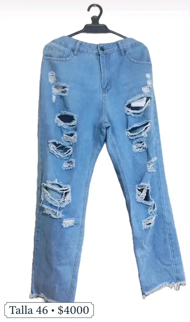 Jeans azules rotos Power Peralta talla 46 - 1