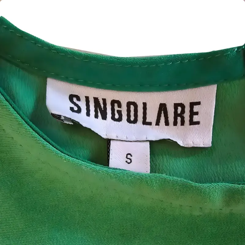 Vestido Charlotte Singolare Verde Talla S - 3