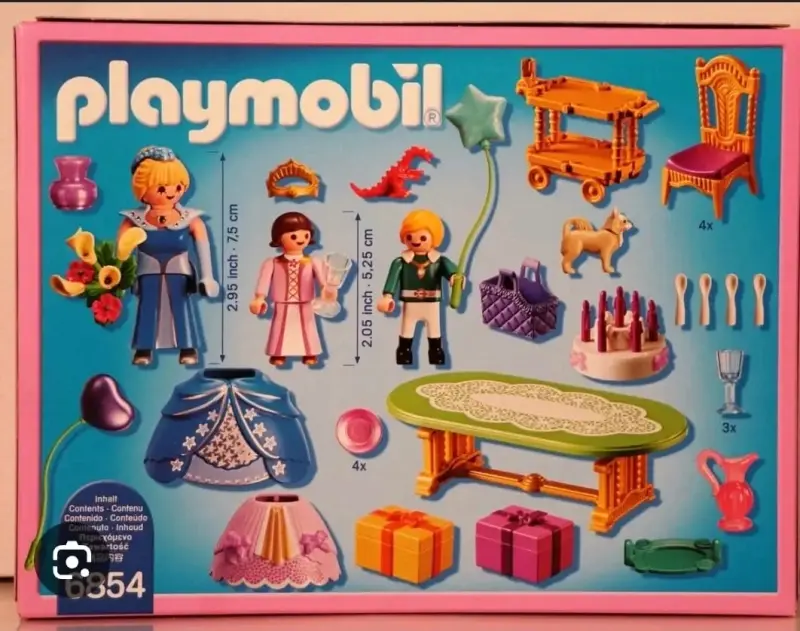 Set de Fiesta Playmobil 6854 con Figuras y Accesorios