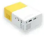 Mini proyector portátil LED amarillo y blanco - miniatura 2