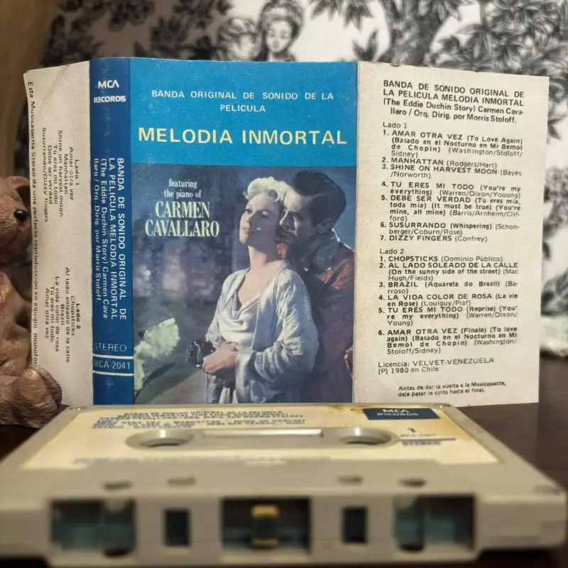 Cassette The Eddy Duchin Story Banda Sonora 1980 - 5
