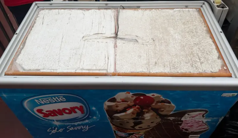 Congelador horizontal Nestlé Savory usado - 4