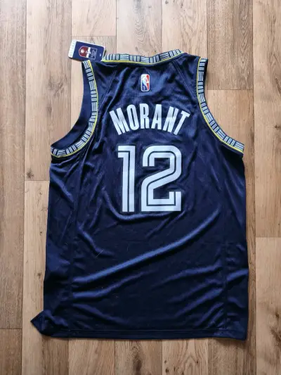 Camiseta NBA Memphis Grizzlies Morant 12 - miniatura 2