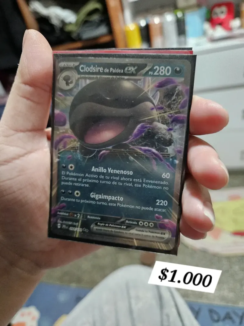 Cartas Skeldirge EX, Yanmega EX y Clodsire - 3