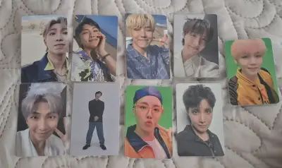 Set de pcs bts nam hobi suga (originales) - miniatura 1