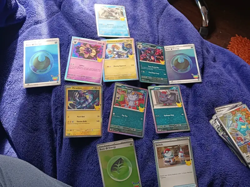 Cartas pokemon 30 aniversario - 2