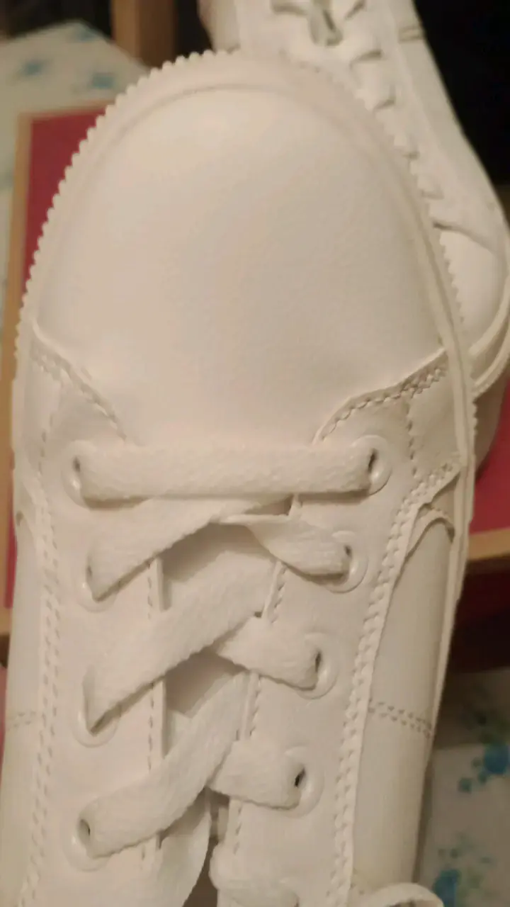 Zapatillas blancas de plataforma Stradivarius - 4