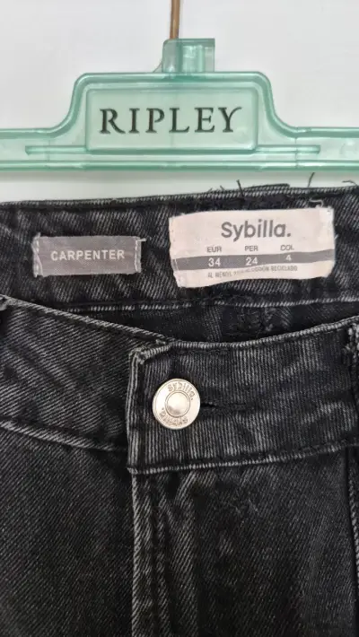 Jeans carpenter Sybilla, talla 34 - miniatura 2
