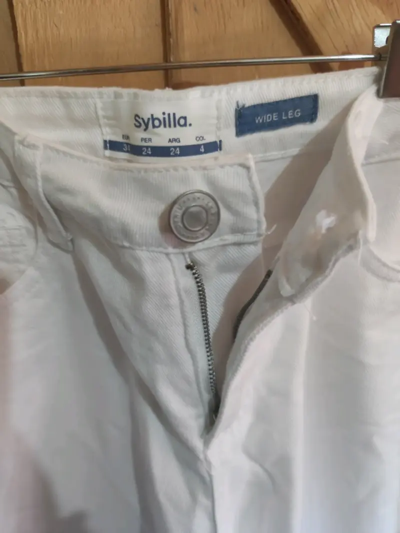 Pantalones blancos anchos Sybilla - 2