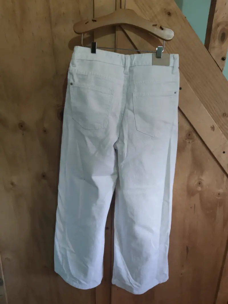 Pantalones blancos anchos Sybilla - 4