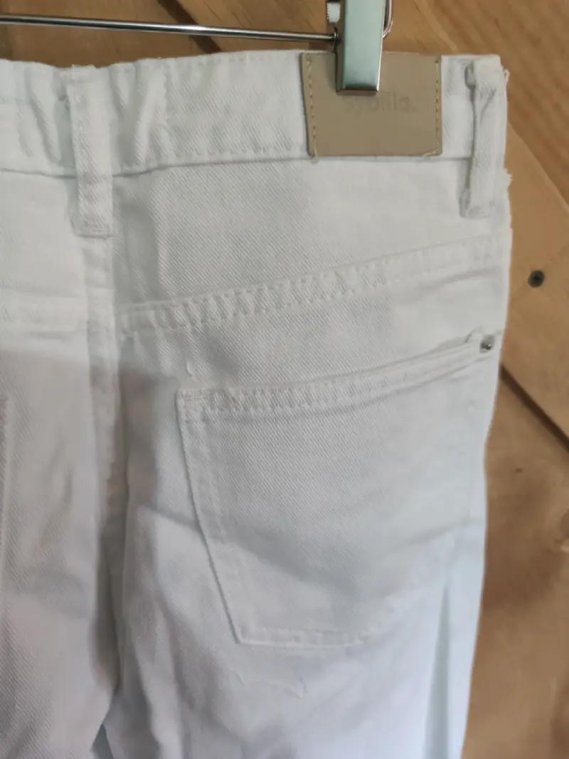 Pantalones blancos anchos Sybilla - 5
