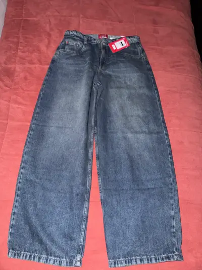 Jeans Baggy Azul Americano Talla 40 - miniatura 3