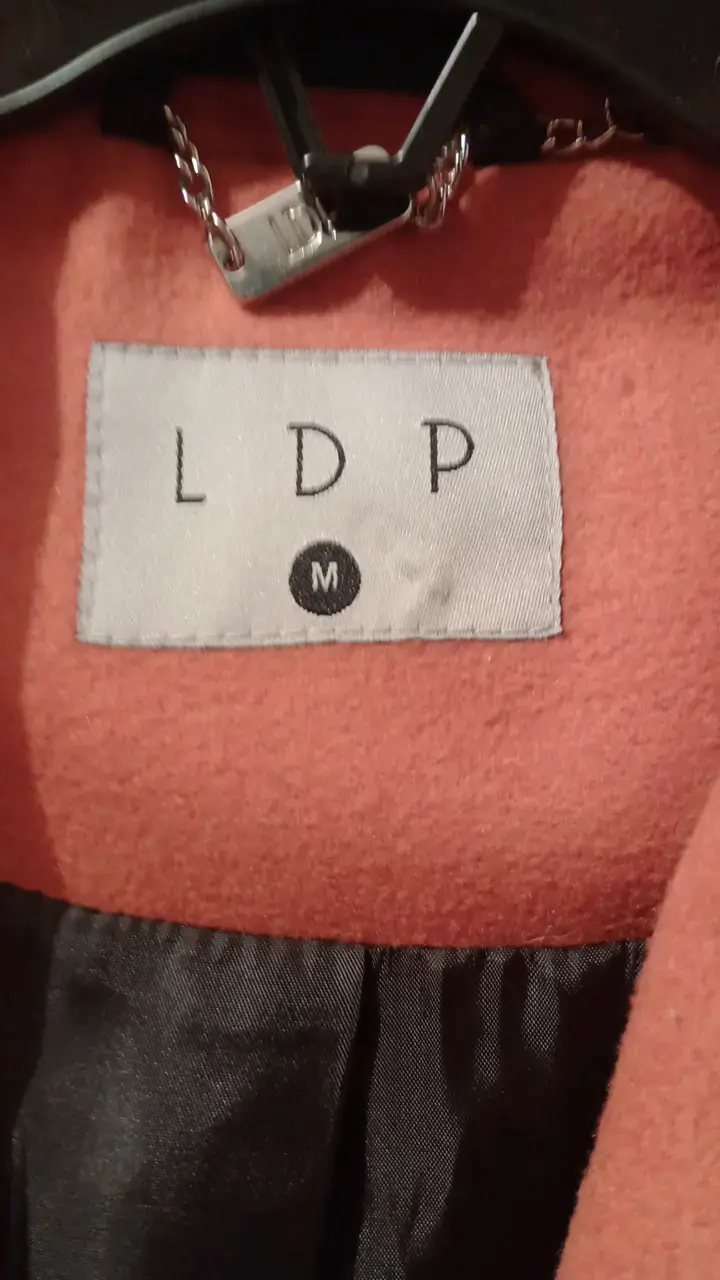 Abrigo naranja para mujer LDP talla M - 2