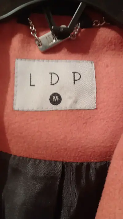 Abrigo naranja para mujer LDP talla M - miniatura 2