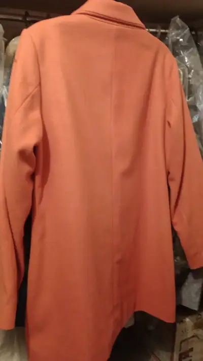Abrigo naranja para mujer LDP talla M - miniatura 4