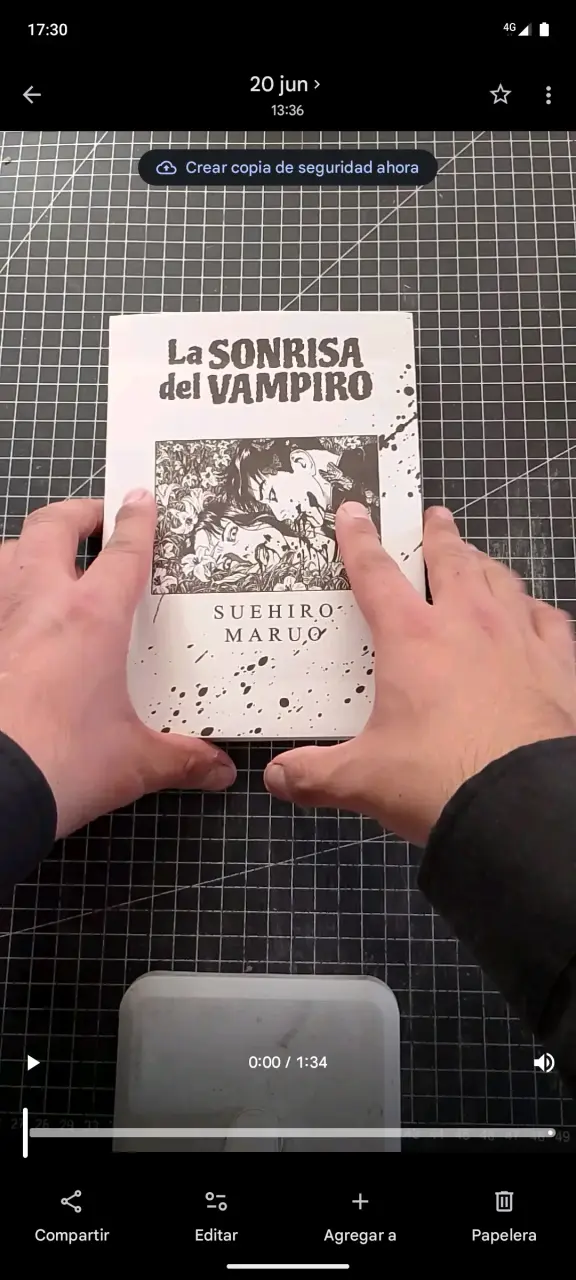 Manga La Sonrisa del Vampiro de Suehiro Maruo - 1