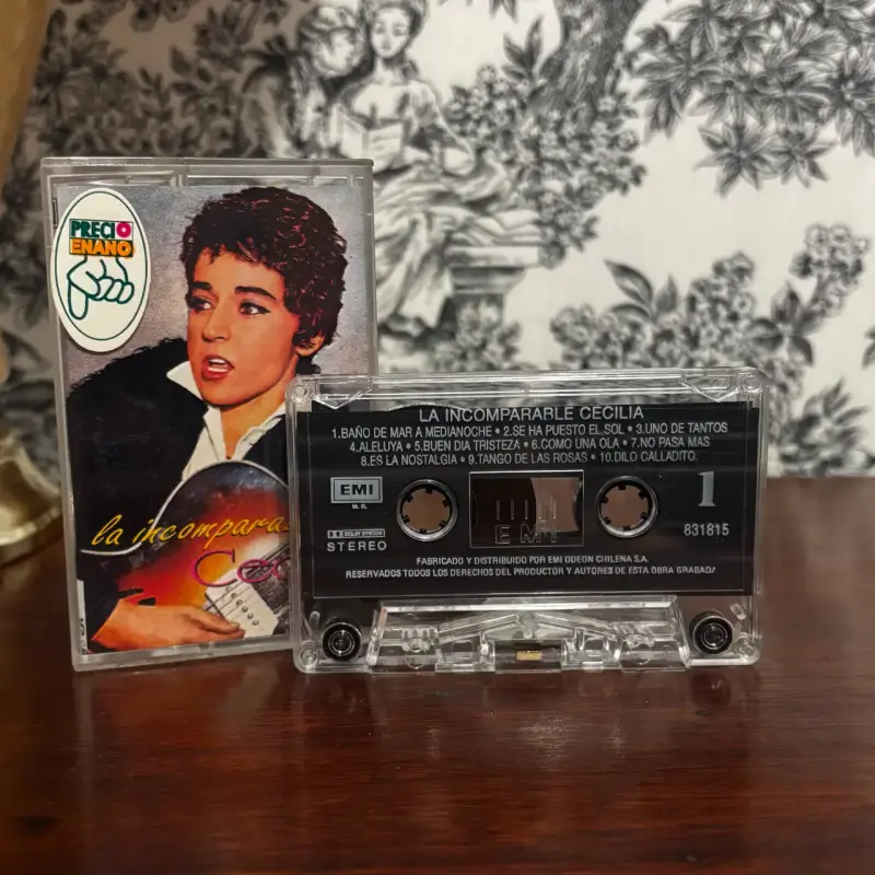 Cassette Cecilia La Incomparable NM 1995 - 3