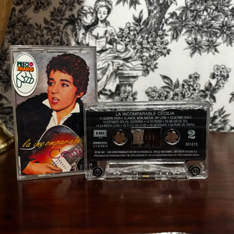 Cassette Cecilia La Incomparable NM 1995 - 4