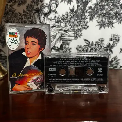 Cassette Cecilia La Incomparable NM 1995 - miniatura 4