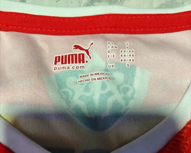 Camiseta UC 2010 Puma Roja Talla S año 2010 - 2
