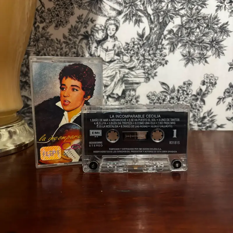Cassette Cecilia La Incomparable NM 1995 - 4