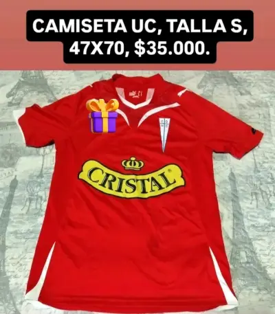 Camiseta UC roja talla S Puma - miniatura 1